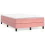 Estructura de cama de terciopelo rosa 120x200 cm de vidaXL, Camas y somieres - Ref: Foro24-3120765, Precio: 102,10 €, Descuen...