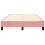 Estructura de cama de terciopelo rosa 120x200 cm de vidaXL, Camas y somieres - Ref: Foro24-3120765, Precio: 98,77 €, Descuent...