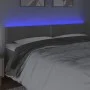 Light gray velvet headboard with LED 160x5x78/88 cm by vidaXL, Headboards and footboards - Ref: Foro24-3121526, Price: 56,27 ...