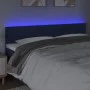 Blue fabric headboard with LED 200x5x78/88 cm by vidaXL, Headboards and footboards - Ref: Foro24-3121878, Price: 66,77 €, Dis...