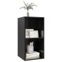 Glänzend schwarzer Wand-TV-Schrank aus Sperrholz, 37 x 37 x 72 cm von vidaXL, TV-Möbel - Ref: Foro24-805478, Preis: 42,87 €, ...