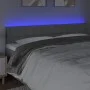 Kopfteil aus hellgrauem Stoff mit LED 160x5x78/88 cm von vidaXL, Kopf- und Fußteile - Ref: Foro24-3122052, Preis: 68,34 €, Ra...