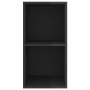 Glänzend schwarzer Wand-TV-Schrank aus Sperrholz, 37 x 37 x 72 cm von vidaXL, TV-Möbel - Ref: Foro24-805478, Preis: 42,87 €, ...