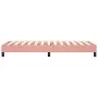 Bettgestell aus rosafarbenem Samt, 90 x 190 cm von vidaXL, Betten und Lattenroste - Ref: Foro24-3120747, Preis: 90,07 €, Raba...