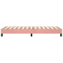 Estructura de cama de terciopelo rosa 90x190 cm de vidaXL, Camas y somieres - Ref: Foro24-3120747, Precio: 92,72 €, Descuento: %