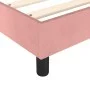 Bettgestell aus rosafarbenem Samt, 90 x 190 cm von vidaXL, Betten und Lattenroste - Ref: Foro24-3120747, Preis: 90,07 €, Raba...