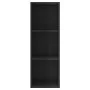 Mueble TV pared madera contrachapada negro brillo 37x37x107cm de vidaXL, Muebles TV - Ref: Foro24-805487, Precio: 42,59 €, De...