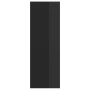 Mueble TV pared madera contrachapada negro brillo 37x37x107cm de vidaXL, Muebles TV - Ref: Foro24-805487, Precio: 43,02 €, De...
