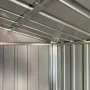 Garden shed made of light brown galvanized steel, measuring 191x130x198 cm. by vidaXL, Sheds - Ref: Foro24-3188275, Price: 27...