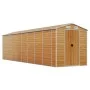 Gartenhaus aus verzinktem Stahl in hellbraun 191x725x198 cm von vidaXL, Schuppen - Ref: Foro24-3188282, Preis: 973,82 €, Raba...