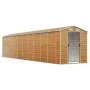 Gartenhaus aus hellbraunem, verzinktem Stahl, 191 x 895 x 198 cm von vidaXL, Schuppen - Ref: Foro24-3188284, Preis: 1,00 €, R...