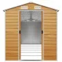 Gartenhaus aus hellbraunem, verzinktem Stahl, 191 x 640 x 198 cm von vidaXL, Schuppen - Ref: Foro24-3188281, Preis: 879,90 €,...
