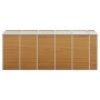 Garden shed light brown galvanized steel 191x470x198 cm by vidaXL, Sheds - Ref: Foro24-3188279, Price: 745,37 €, Discount: %