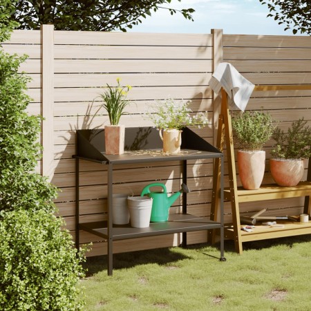 Plant support anthracite galvanized steel 100x54.5x100 cm by vidaXL, Pot stands - Ref: Foro24-364536, Price: 81,76 €, Discoun...