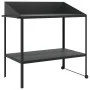 Pflanzenstütze anthrazitfarbener verzinkter Stahl 100x54,5x100 cm von vidaXL, Topfständer - Ref: Foro24-364536, Preis: 80,14 ...