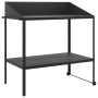 Pflanzenstütze anthrazitfarbener verzinkter Stahl 100x54,5x100 cm von vidaXL, Topfständer - Ref: Foro24-364536, Preis: 81,76 ...