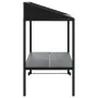 Pflanzenstütze anthrazitfarbener verzinkter Stahl 100x54,5x100 cm von vidaXL, Topfständer - Ref: Foro24-364536, Preis: 80,14 ...
