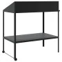 Pflanzenstütze anthrazitfarbener verzinkter Stahl 100x54,5x100 cm von vidaXL, Topfständer - Ref: Foro24-364536, Preis: 80,14 ...