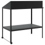 Pflanzenstütze anthrazitfarbener verzinkter Stahl 100x54,5x100 cm von vidaXL, Topfständer - Ref: Foro24-364536, Preis: 81,76 ...