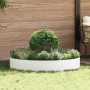 Jardineras 5 pcs Blanco 120 x 120 x 20 cm Acero