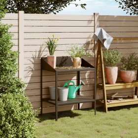 Plant support anthracite galvanized steel 75.5x54.5x100 cm by vidaXL, Pot stands - Ref: Foro24-364535, Price: 64,18 €, Discou...