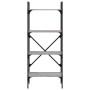 Librería 4 estantes madera gris Sonoma 56x31,5x138,5 cm de vidaXL, Librerías y estanterías - Ref: Foro24-833341, Precio: 48,82 €