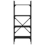 4-shelf black engineered wood bookcase 56x31.5x138.5 cm by vidaXL, Bookcases and shelves - Ref: Foro24-833338, Price: 47,75 €...