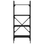 4-shelf black engineered wood bookcase 56x31.5x138.5 cm by vidaXL, Bookcases and shelves - Ref: Foro24-833338, Price: 47,15 €...