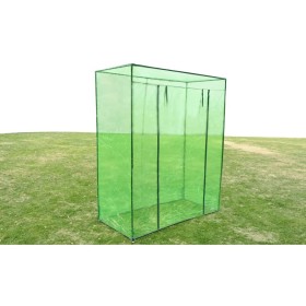 Invernadero armazón de acero PVC de vidaXL, Invernaderos - Ref: Foro24-40617, Precio: 54,26 €, Descuento: %