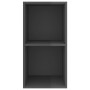 Wand-TV-Schrank aus glänzendem grauem Sperrholz, 37 x 37 x 72 cm von vidaXL, TV-Möbel - Ref: Foro24-805479, Preis: 40,51 €, R...