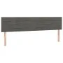 Box spring bed with mattress and LED dark gray velvet 200x200 cm by vidaXL, Beds and slatted bases - Ref: Foro24-3134484, Pri...