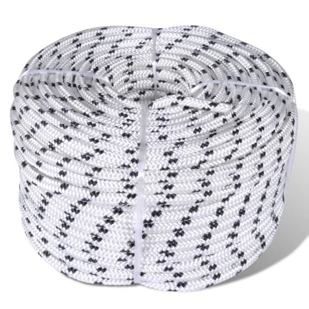 Braided polyester boat rope roll 6 mm x 50 m by vidaXL, Ropes and metal cords - Ref: Foro24-90459, Price: 16,31 €, Discount: %