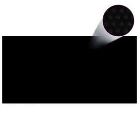 Rectangular black floating PE pool solar cover 10x5 m by vidaXL, Pool covers - Ref: Foro24-90342, Price: 168,83 €, Discount: %