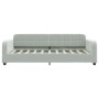 Schlafsofa mit hellgrauer Samtmatratze 90x190 cm von vidaXL, Betten und Lattenroste - Ref: Foro24-3196918, Preis: 305,34 €, R...