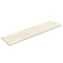 Paneles de pared 12 uds terciopelo color crema 60x