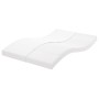 7-zone foam mattress hardness 20 ILD white 140x190 cm by vidaXL, Mattresses - Ref: Foro24-356355, Price: 112,84 €, Discount: %