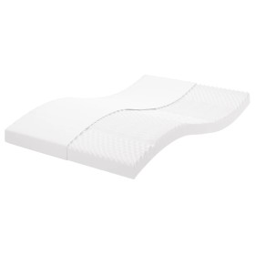 Colchón de espuma de 7 zonas dureza 20 ILD blanco 140x200 cm de vidaXL, Colchones - Ref: Foro24-356356, Precio: 148,75 €, Des...