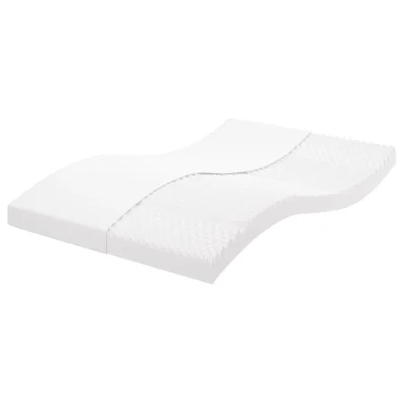 Colchón de espuma de 7 zonas dureza 20 ILD blanco 140x200 cm de vidaXL, Colchones - Ref: Foro24-356356, Precio: 139,15 €, Des...