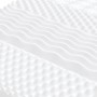 7-zone foam mattress hardness 20 ILD white 180x200 cm by vidaXL, Mattresses - Ref: Foro24-356358, Price: 176,50 €, Discount: %