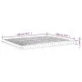 7-Zonen-Schaumstoffmatratze Härte 20 ILD weiß 180x200 cm von vidaXL, Matratzen - Ref: Foro24-356358, Preis: 172,90 €, Rabatt: %