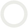 Anillo plano para árbol Blanco Ø90 / 120 cm Acero