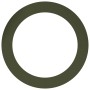 Anillo plano para árbol Verde oliva Ø90 / 120 cm Acero