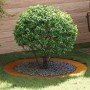 adecuado para Anillos de Árbol Plano 5 pcs Marrón Ø90 / 120 cm en Maceteros y jardineras | Comprar online en Foro24