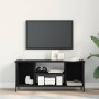 Gabinete de TV Roble negro 102 x 35 x 45 cm