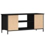 Gabinete de TV Roble negro 102 x 35 x 45 cm