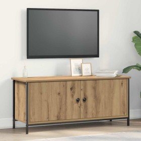 Gabinete de TV Roble artesanal 100 x 35 x 45 cm en Muebles TV | Comprar online en Foro24