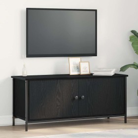 Gabinete de TV Roble Negro 100 x 35 x 45 cm en Muebles TV | Comprar online en Foro24