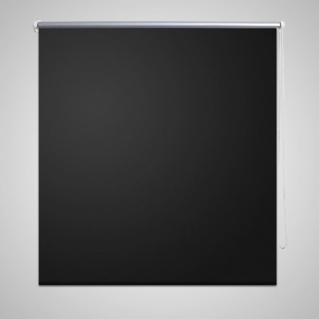 Persiana estor opaco enrollable negro 160x230 cm de vidaXL, Persianas y estores - Ref: Foro24-240181, Precio: 35,63 €, Descue...