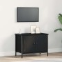Mueble para TV Roble negro 60 x 35 x 45 cm Madera contrachapada