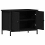 Mueble para TV Roble negro 60 x 35 x 45 cm Madera contrachapada